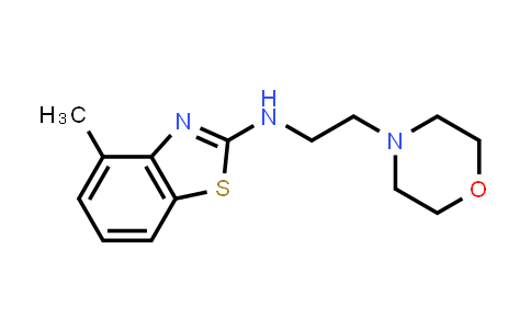 4-甲基-N-(2-吗啉-4-基乙基)-1,3-苯并噻唑-2-胺