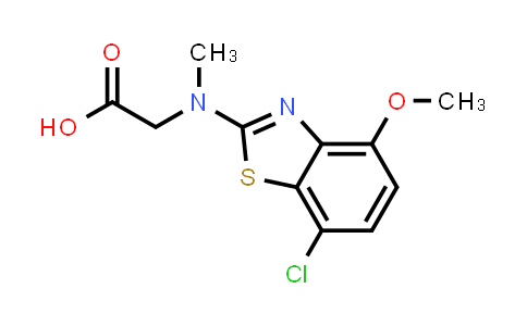 n-(7-Chloro-4-methoxybenzo[d]thiazol-2-yl)-N-methylglycine