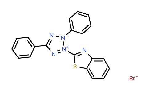 3-(苯并[d]噻唑-2-基)-2,5-二苯基-2H-四唑-3-鎓 溴化物