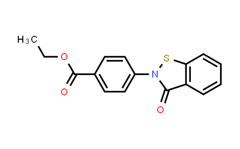 4-(3-氧代-2,3-二氫-1,2-苯并噻唑-2-基)苯甲酸甲酯