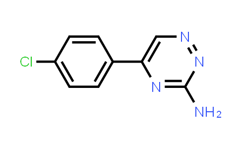 5-(4-Chlorophenyl)-1,2,4-triazin-3-amine