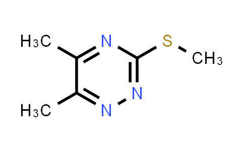 5,6-二甲基-3-(甲基硫烷基)-1,2,4-三嗪
