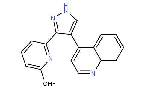 4-(3-(6-methylpyridin-2-yl)-1H-pyrazol-4-yl)quinoline