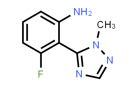 3-Fluoro-2-(1-methyl-1h-1,2,4-triazol-5-yl)aniline