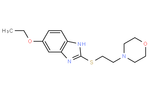 4-(2-((5-ethoxy-1H-benzo[d]imidazol-2-yl)thio)ethyl)morpholine