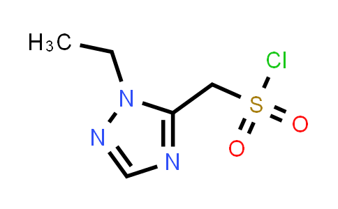 (1-Ethyl-1h-1,2,4-triazol-5-yl)methanesulfonyl chloride