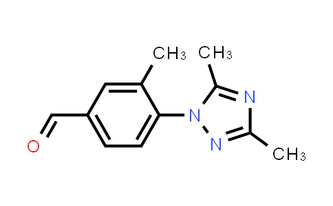 4-(3,5-二甲基-1H-1,2,4-三唑-1-基)-3-甲基苯甲醛