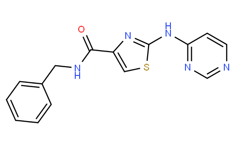 N-benzyl-2-(pyrimidin-4-ylamino)thiazole-4-carboxamide