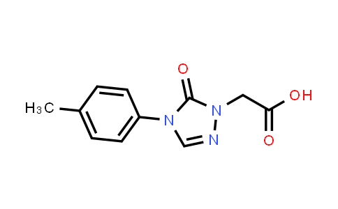 2-(5-氧代-4-(对甲苯基)-4,5-二氢-1H-1,2,4-三唑-1-基) 乙酸