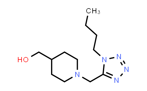 (1-((1-Butyl-1h-tetrazol-5-yl)methyl)piperidin-4-yl)methanol