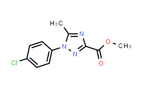 Methyl 1-(4-chlorophenyl)-5-methyl-1H-1,2,4-triazole-3-carboxylate