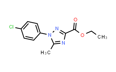 Ethyl 1-(4-chlorophenyl)-5-methyl-1H-1,2,4-triazole-3-carboxylate