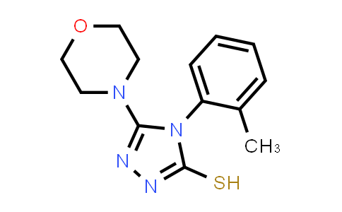 4-(2-Methylphenyl)-5-(morpholin-4-yl)-4h-1,2,4-triazole-3-thiol