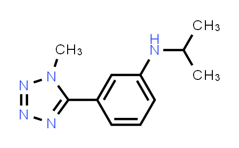 n-Isopropyl-3-(1-methyl-1h-tetrazol-5-yl)aniline