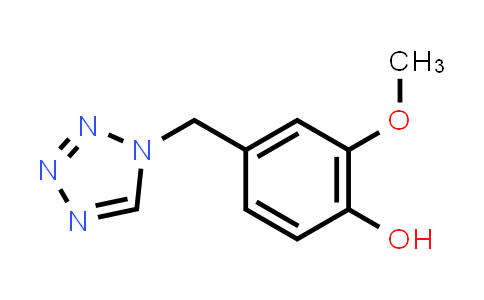 4-((1H-四唑-1-基)甲基)-2-甲氧基苯酚