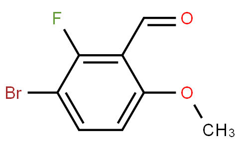 3-bromo-2-fluoro-6-methoxybenzaldehyde