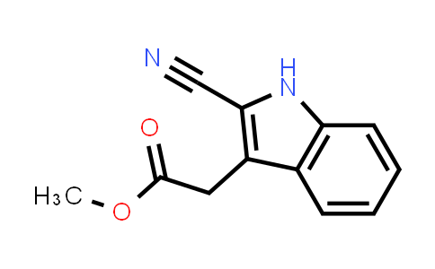 2-(2-氰基-1H-吲哚-3-基)乙酸甲酯