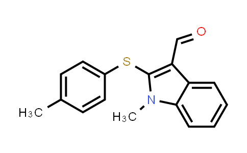 1-Methyl-2-(p-tolylthio)-1H-indole-3-carbaldehyde