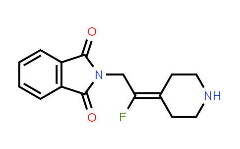 2-(2-氟-2-(哌啶-4-亚基)乙基)异吲哚-1,3-二酮