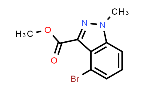 4-溴-1-甲基-1H-吲唑-3-甲酸甲酯