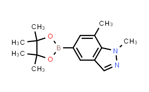 1,7-Dimethyl-5-(4,4,5,5-tetramethyl-1,3,2-dioxaborolan-2-yl)-1H-indazole