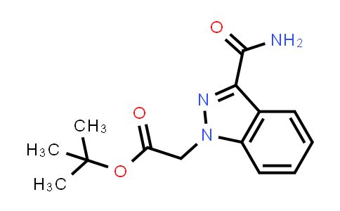 2-(3-氨基甲酰基-1H-吲唑-1-基)乙酸叔丁酯