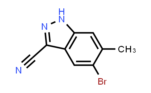 5-Bromo-6-methyl-1H-indazole-3-carbonitrile