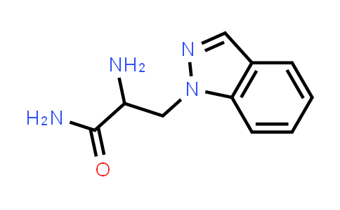 2-Amino-3-(1h-indazol-1-yl)propanamide