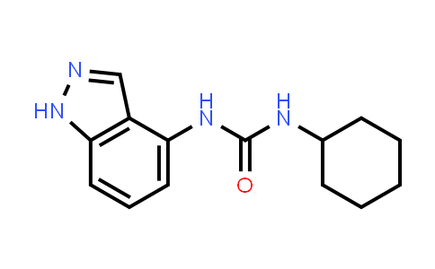 1-Cyclohexyl-3-(1H-indazol-4-yl)urea