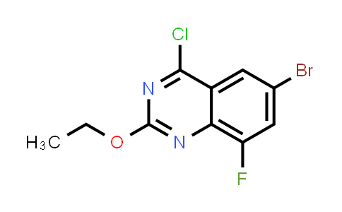 6-溴-4-氯-2-乙氧基-8-氟喹唑啉