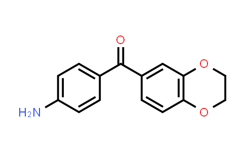 (4-Aminophenyl)(2,3-dihydrobenzo[b][1,4]dioxin-6-yl)methanone