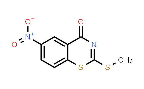 2-(甲硫基)-6-硝基-4H-苯并[e][1,3]噻嗪-4-酮