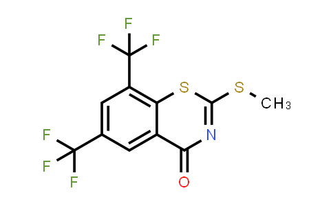 2-(甲硫基)-6,8-雙(三氟甲基)-4H-苯并[e][1,3]噻嗪-4-酮
