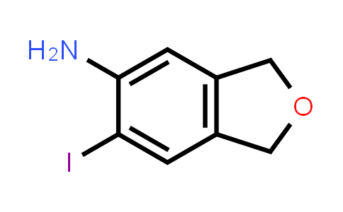 6-碘-1,3-二氢异苯并呋喃-5-胺