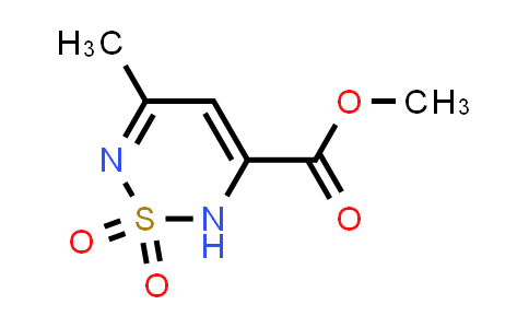 Methyl 5-methyl-2h-1,2,6-thiadiazine-3-carboxylate 1,1-dioxide