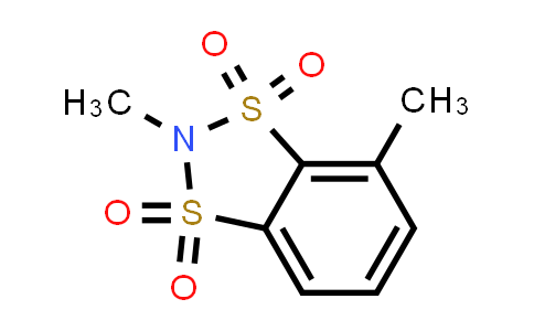 2,4-二甲基-2h-1λ6,3λ6,2-苯并二噻唑-1,1,3,3-丁酮