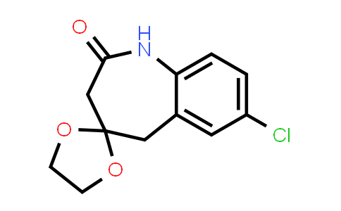 7-Chloro-3,5-dihydrospiro[benzo[b]azepine-4,2'-[1,3]dioxolan]-2(1H)-one