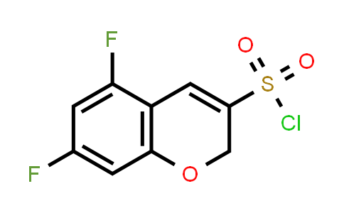 5,7-Difluoro-2h-chromene-3-sulfonyl chloride