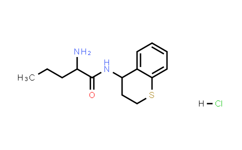 2-Amino-n-(3,4-dihydro-2h-1-benzothiopyran-4-yl)pentanamide hydrochloride