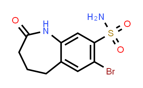 7-Bromo-2-oxo-2,3,4,5-tetrahydro-1h-1-benzazepine-8-sulfonamide