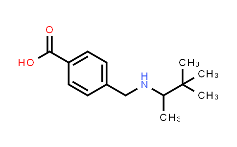 4-(((3,3-Dimethylbutan-2-yl)amino)methyl)benzoic acid