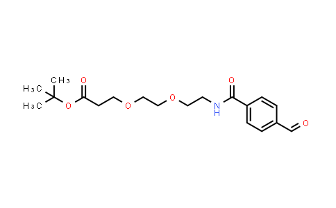 Ald-Ph-amido-PEG2-C2-Boc