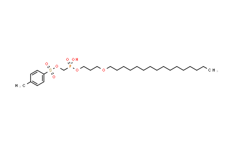 ((3-(Hexadecyloxy)propoxy)(hydroxy)phosphoryl)methyl 4-methylbenzenesulfonate