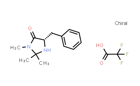 (5S)-2,2,3-三甲基-5-苄基-4-咪唑啉酮三氟乙酸