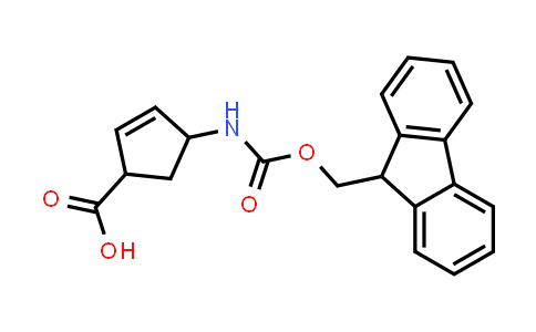 4-((((9H-Fluoren-9-yl)methoxy)carbonyl)amino)cyclopent-2-ene-1-carboxylic acid