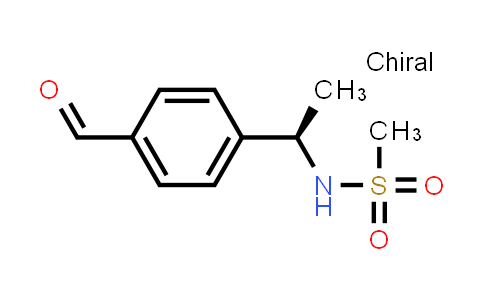 (R)-N-(1-(4-formylphenyl)ethyl)methanesulfonamide