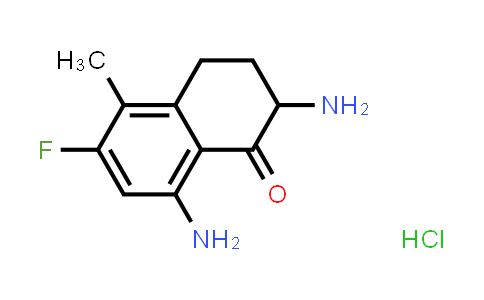 2,8-二氨基-6-氟-5-甲基-3,4-二氢萘-1(2H)-酮盐酸盐