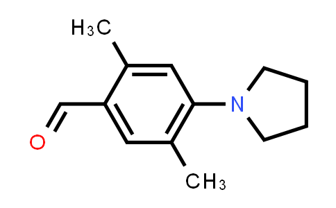 2,5-Dimethyl-4-(1-pyrrolidinyl)benzaldehyde