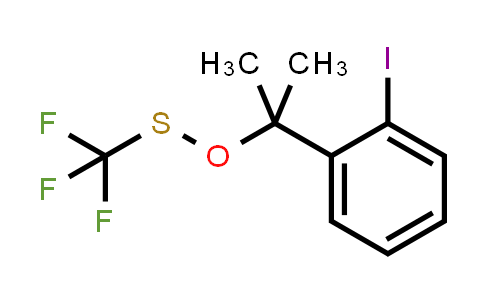 ((2-(2-碘苯基)丙烷-2-基)氧基)(三氟甲基)硫烷