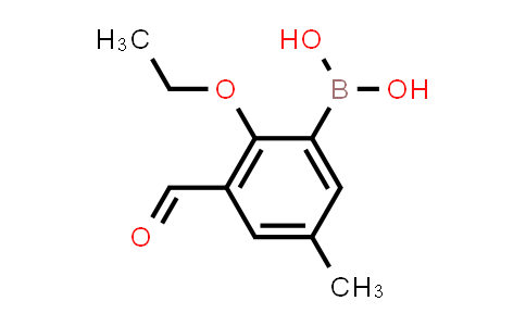 (2-乙氧基-3-甲酰基-5-甲基苯基)硼酸